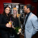 Mahulena Bočanová a Jones Santana, uprostřed Chantal Poullain