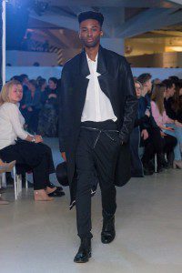 Katerina Geislerova Ready-to-Wear Collection Fall Winter 2017 Mercedes Benz Prague Fashion Week CREDIT: Guillaume Roujas